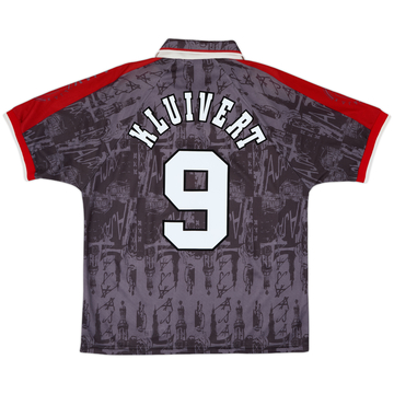 1996-97 Ajax Away Shirt Kluivert #9 - 10/10 - (L)