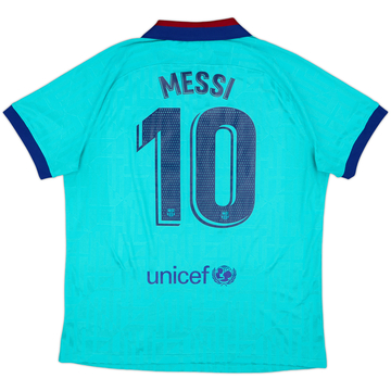 2019-20 Barcelona Authentic Third CL Shirt Messi #10 - 8/10 - (XL)