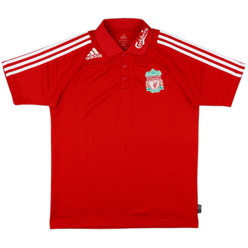 2008-09 Liverpool adidas Polo Shirt - 8/10 - (M)