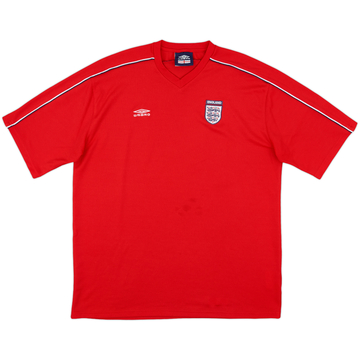 2000-02 England Umbro Training Shirt - 7/10 - (XXL)