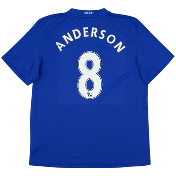 2008-09 Manchester United Third Shirt Anderson #8 - 6/10 - (L)