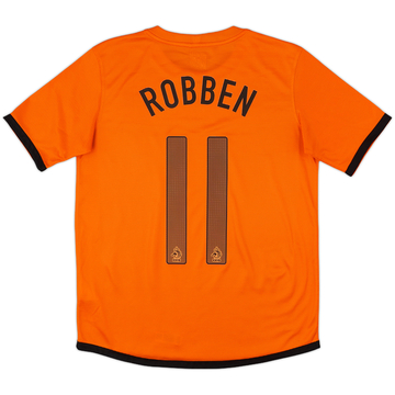 2012-13 Netherlands Home Shirt Robben #11 - 10/10 - (XL.Boys)