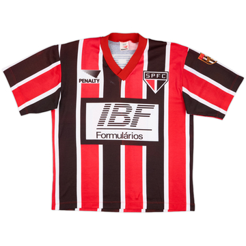 1991-92 Sao Paulo Away Shirt #10 - 9/10 - (M)