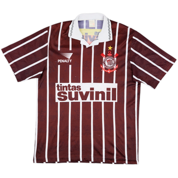1995 Corinthians Away Shirt #9 - 6/10 - (L)