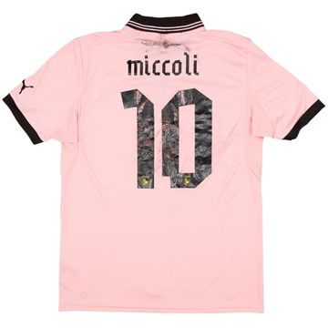 2012-13 Palermo Home Shirt Miccoli #10 - 4/10 - (L)