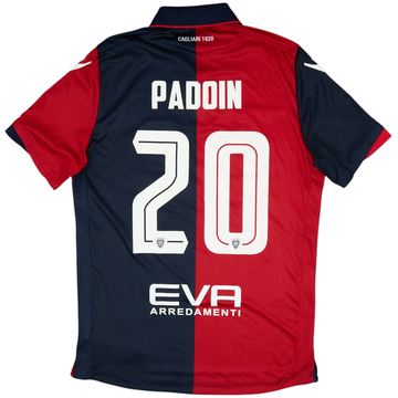 2016-17 Cagliari Home Shirt Padoin #20 - 5/10 - (M)