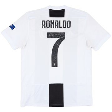2018-19 Juventus Home Shirt Ronaldo #7 - 4/10 - (M)