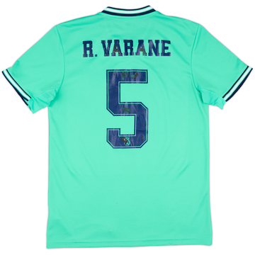 2019-20 Real Madrid Third Shirt R.Varane #5 - 4/10 - (M)