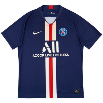 2019-20 Paris Saint-Germain Home Shirt - 4/10 - (L)