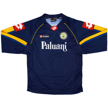 2004-05 Chievo Verona Lotto Scuola Calcio Training L/S Shirt - 8/10 - (L)