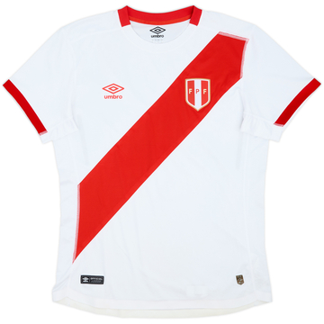 2015 Peru Player Issue Home Shirt - 9/10 - (L)