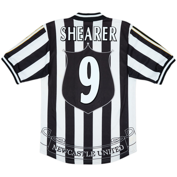 1997-99 Newcastle Home Shirt Shearer #9 - 8/10 - (S)