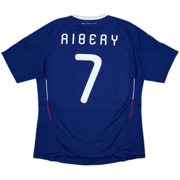2009-10 France Home Shirt Ribery #7 - 8/10 - (L)