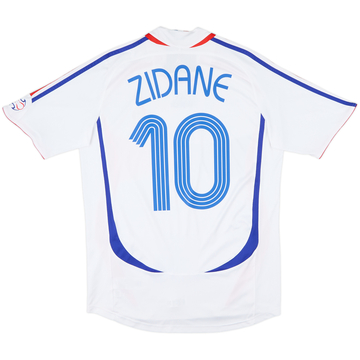 2006 France Away Shirt Zidane #10 - 7/10 - (M)