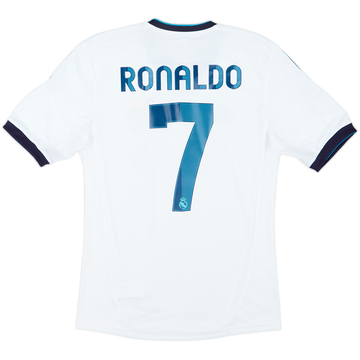 2012-13 Real Madrid Home Shirt Ronaldo #7 - 8/10 - (S)