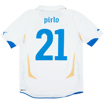 2010-12 Italy Away Shirt Pirlo #21 - 7/10 - (M)