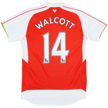 2015-16 Arsenal Home Shirt Walcott #14 - 8/10 - (S)