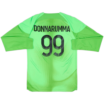 2022-23 Paris Saint-Germain GK Shirt Donnarumma #99 - 8/10 - (S)
