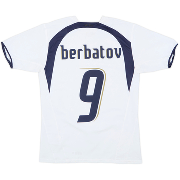 2006-07 Tottenham Home Shirt Berbatov #9 - 7/10 - (S)