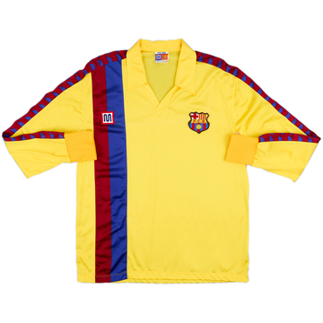 1982-85 Barcelona Away L/S Shirt - 8/10 - (L)