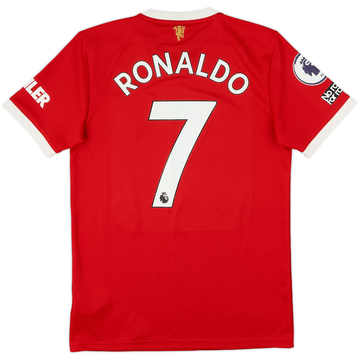 2021-22 Manchester United Home Shirt Ronaldo #7 - 10/10 - (S)