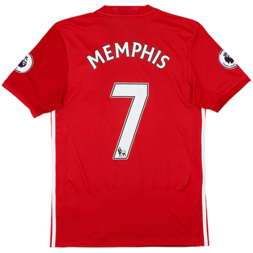 2016-17 Manchester United Home Shirt Memphis #7 - 10/10 - (S)