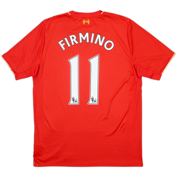 2015-16 Liverpool Home Shirt Firmino #11 - 7/10 - (M)