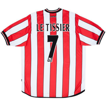2001-03 Southampton Home Shirt Le Tissier #7 - 9/10 - (L)