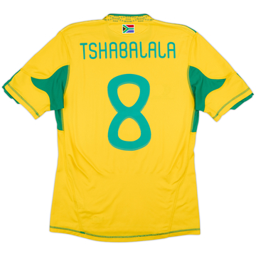 2009-11 South Africa Home Shirt Tshabalala #8 - 9/10 - (L)