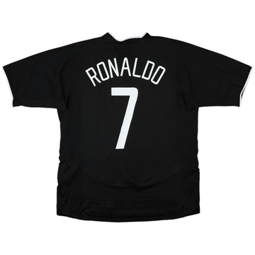 2003-05 Manchester United Away Shirt Ronaldo #7 - 7/10 - (XL)