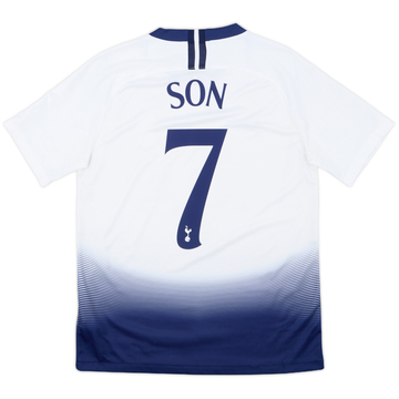 2018-19 Tottenham Home Shirt Son #7 - 8/10 - (M)