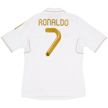 2011-12 Real Madrid Camiseta Local Ronaldo #7 - 7/10 - (L)