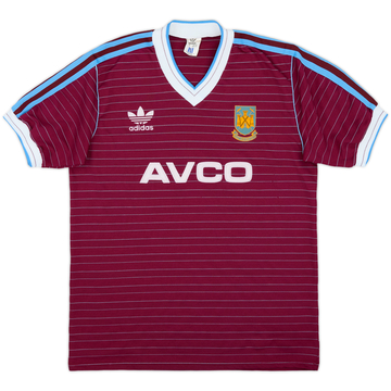 1985-87 West Ham Home Shirt - 10/10 - (L)