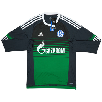 2015-17 Schalke Player Issue Third L/S Shirt (M/L)
