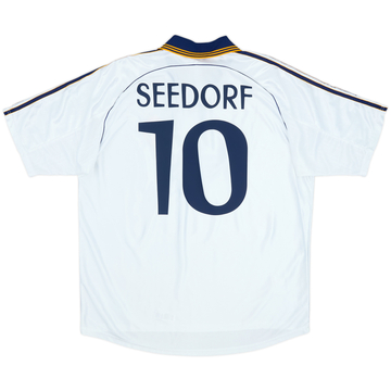 1998-00 Real Madrid Home Shirt Seedorf #10 - 8/10 - (XL)