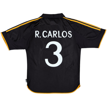 1999-01 Real Madrid Away Shirt R.Carlos #3 - 7/10 - (M)