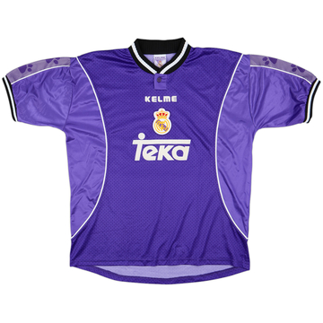 1997-98 Real Madrid Away Shirt - 8/10 - (XL)