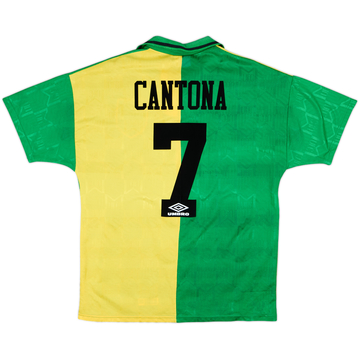 1992-94 Manchester United Third Shirt Cantona #7 - 8/10 - (L)