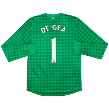 2012-13 Manchester United GK Shirt De Gea #1 - 7/10 - (S)