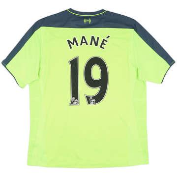 2016-17 Liverpool Third Shirt Mane #19 - 6/10 - (L)