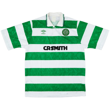 1989-91 Celtic Home Shirt - 8/10 - (L)