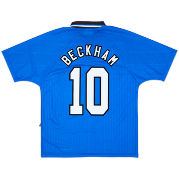 1996-98 Manchester United Third Shirt Beckham #10 - 10/10 - (M)