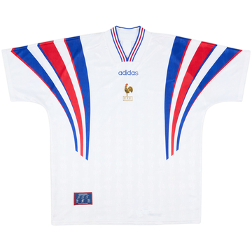 1996-98 France Away Shirt - 9/10 - (XL)