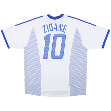 2002-04 France Away Shirt Zidane #10 - 8/10 - (XL)