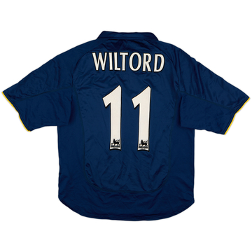 2000-02 Arsenal European Shirt Wiltord #11 - 8/10 - (M)