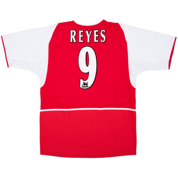 2002-04 Arsenal Home Shirt Reyes #9 - 8/10 - (L)
