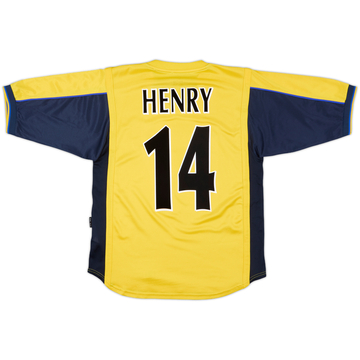 1999-01 Arsenal Away Shirt Henry #14 - 8/10 - (S)