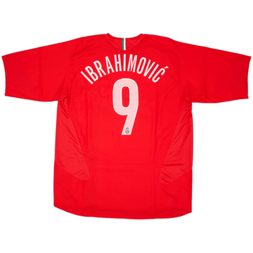 2005-06 Juventus Away Shirt Ibrahimovic #9 (XL)