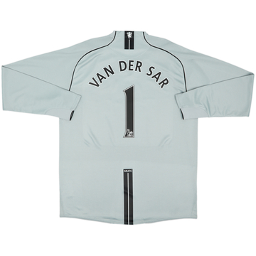 2007-08 Manchester United Player Issue GK Shirt Van Der Sar #1 (XL)