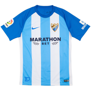 2017-18 Malaga Home Shirt - 6/10 - (M)